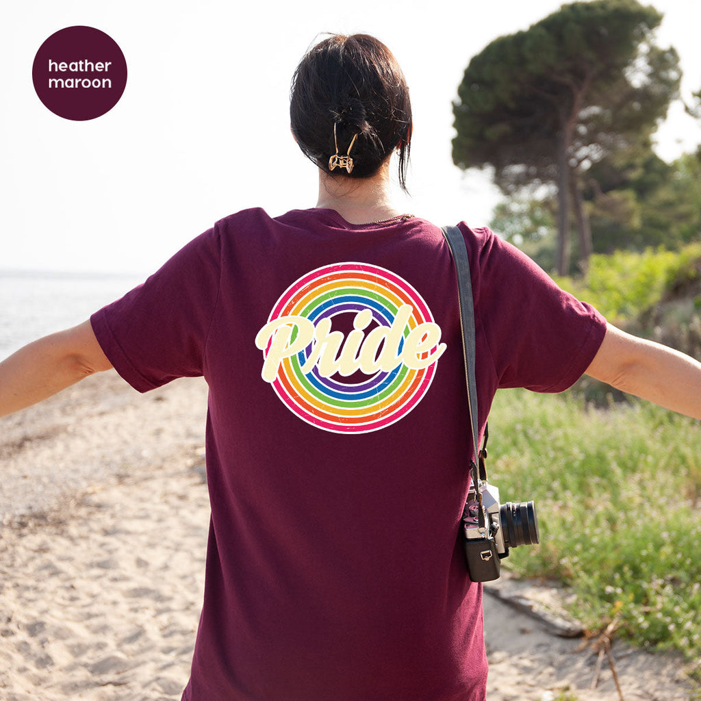 Pride Shirt, LGBT T-Shirt, Tee, Rainbow Graphic product image 39