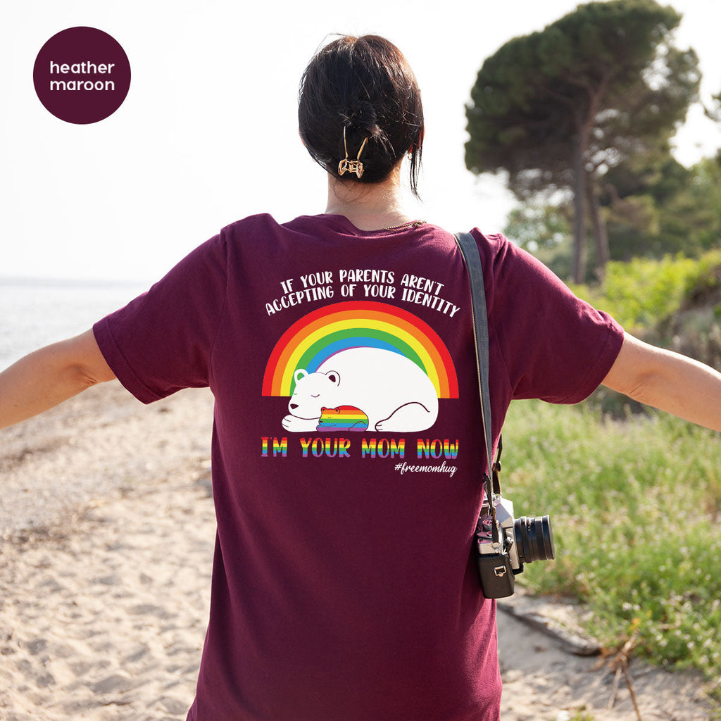 I'm Your Mom Now T-Shirt, Cute LGBT Glory Tee product image 42