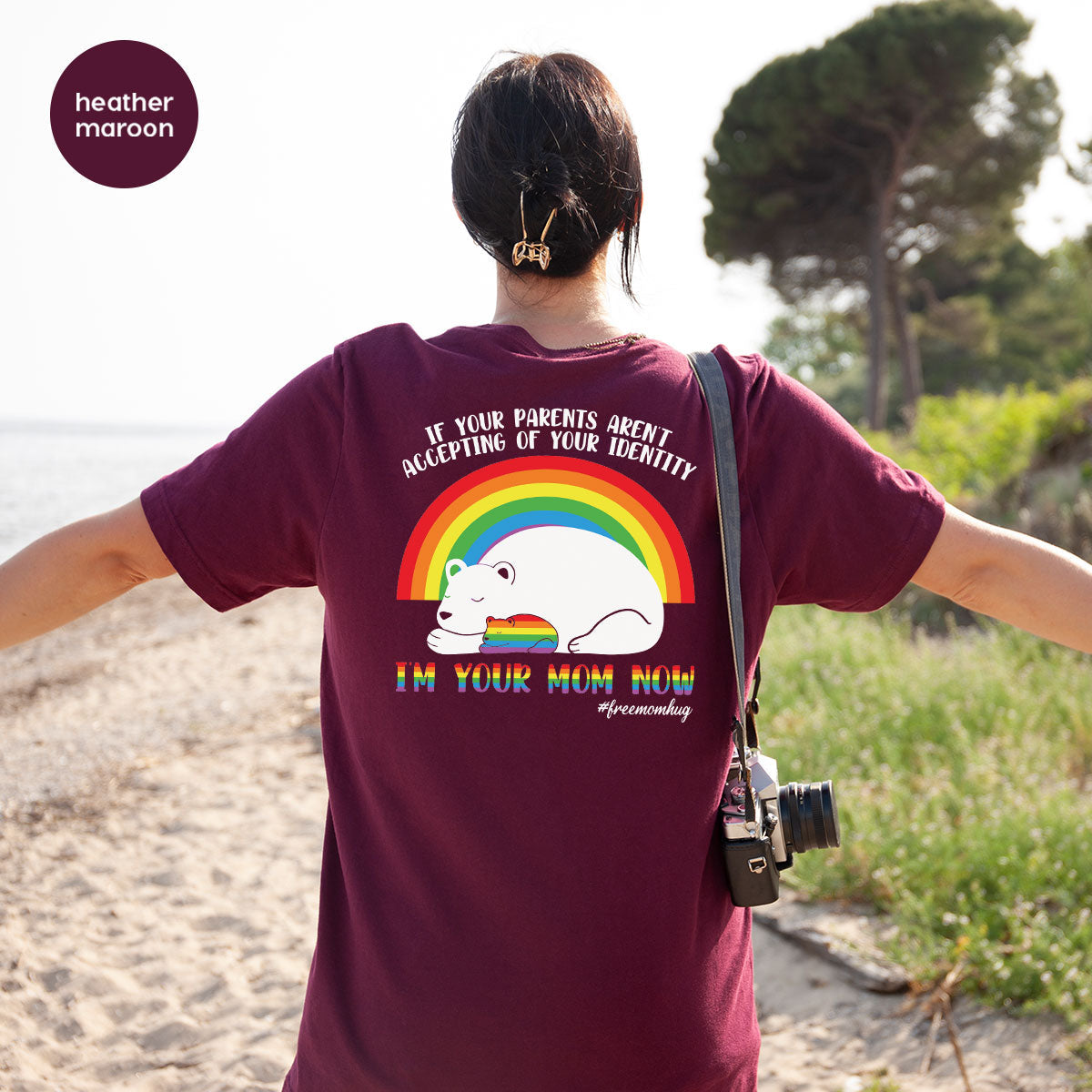 I'm Your Mom Now T-Shirt, Cute LGBT Glory Tee product image 42