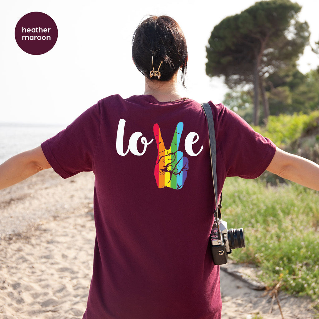 LGBT Love Shirt, Victory T-Shirt, Pride Tee, Glory product image 33