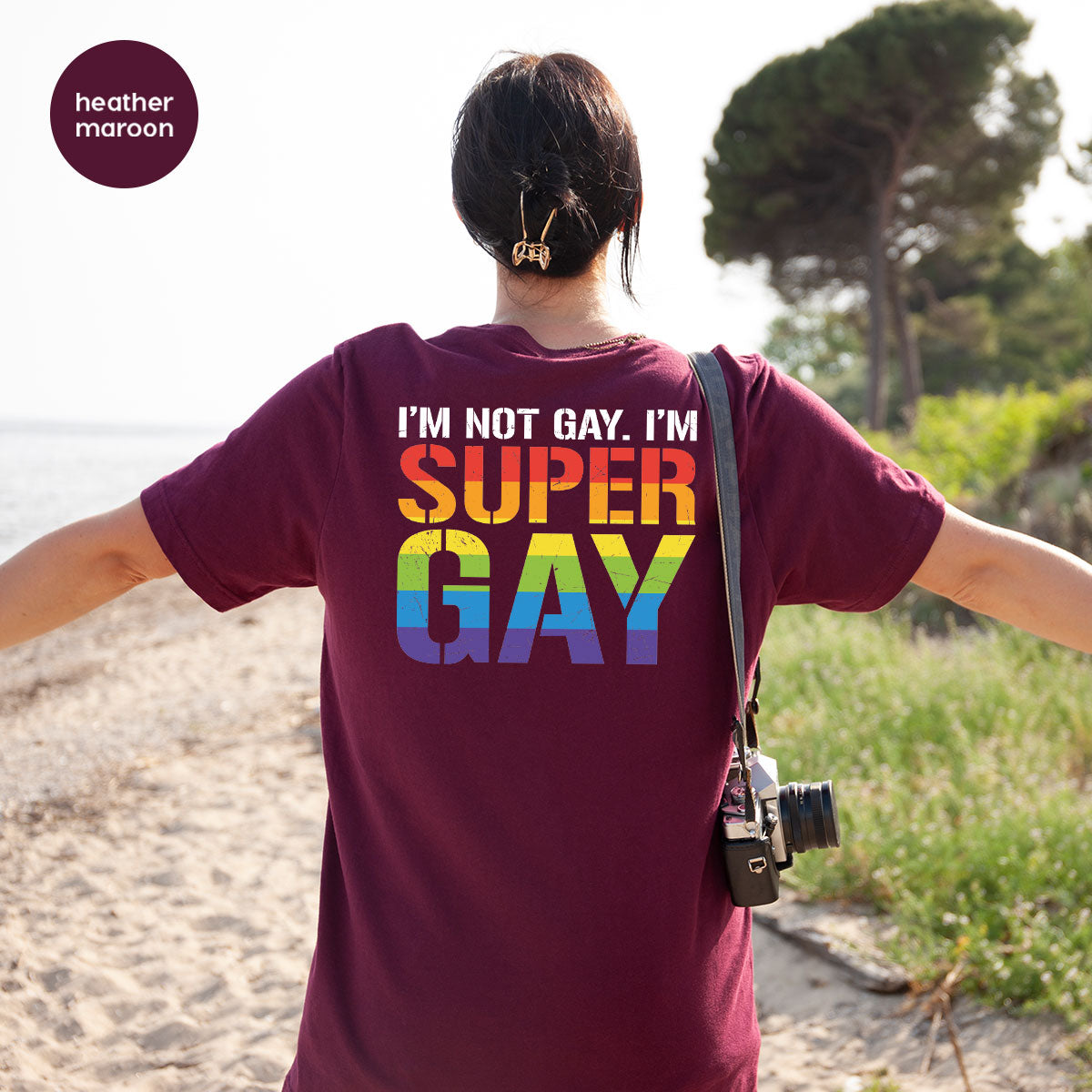 Super Gay Shirt, LGBT Power T-Shirt, Tee product image 36