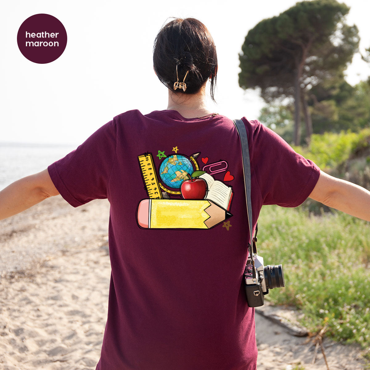 Funny Students Clothing, First Day of School Shirt, New product image 81
