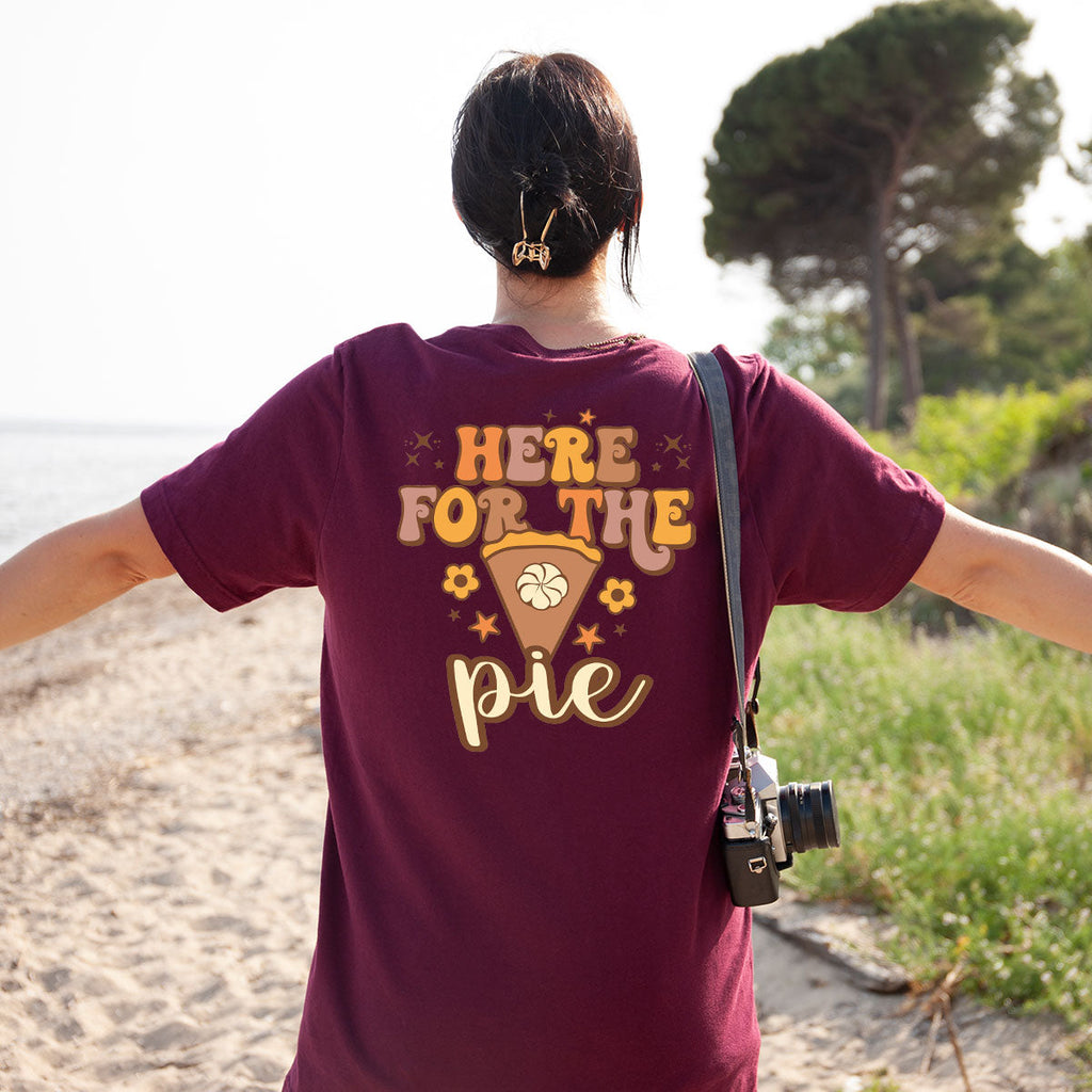 Here For The Pie Shirt, Funny Halloween Cute Hoodie and product image 24