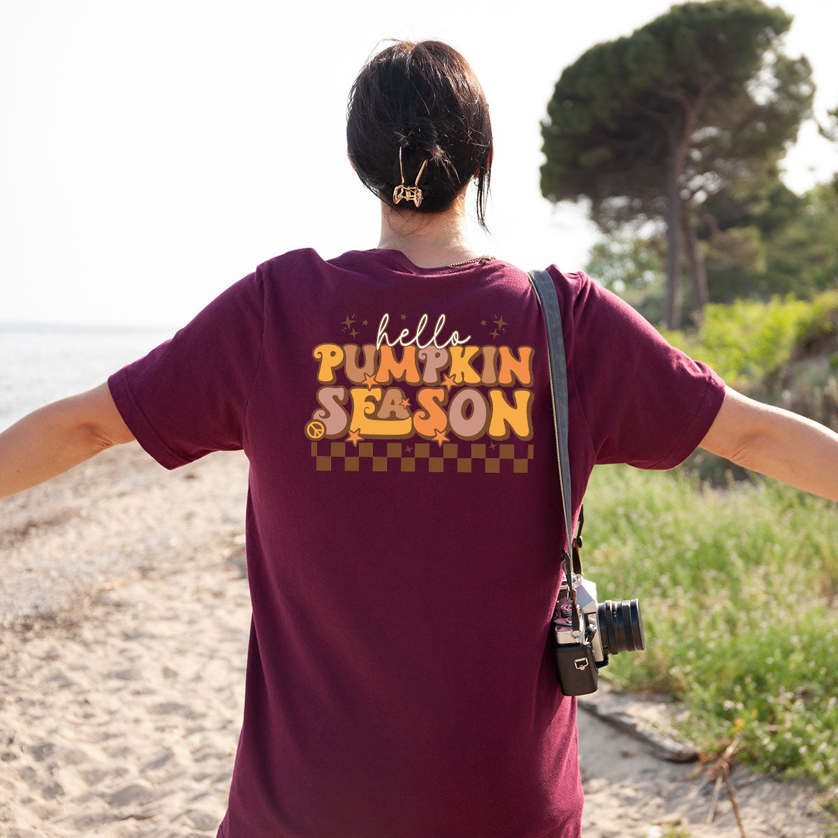 Pumpkin Season Shirt, Thanksgiving 2022 Design Tee product image 20