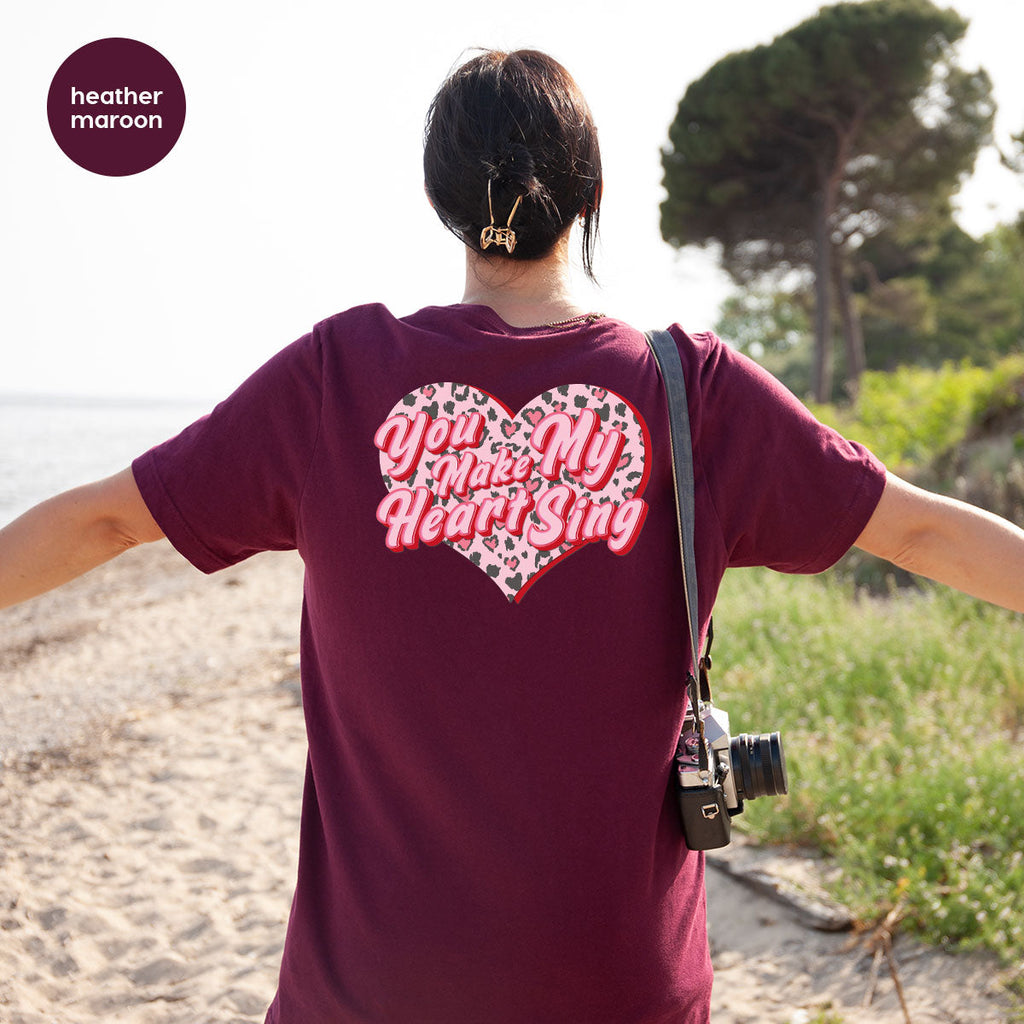 You Make My Heart Sing Shirt, Valentine's Day Romantic Gift product image 40