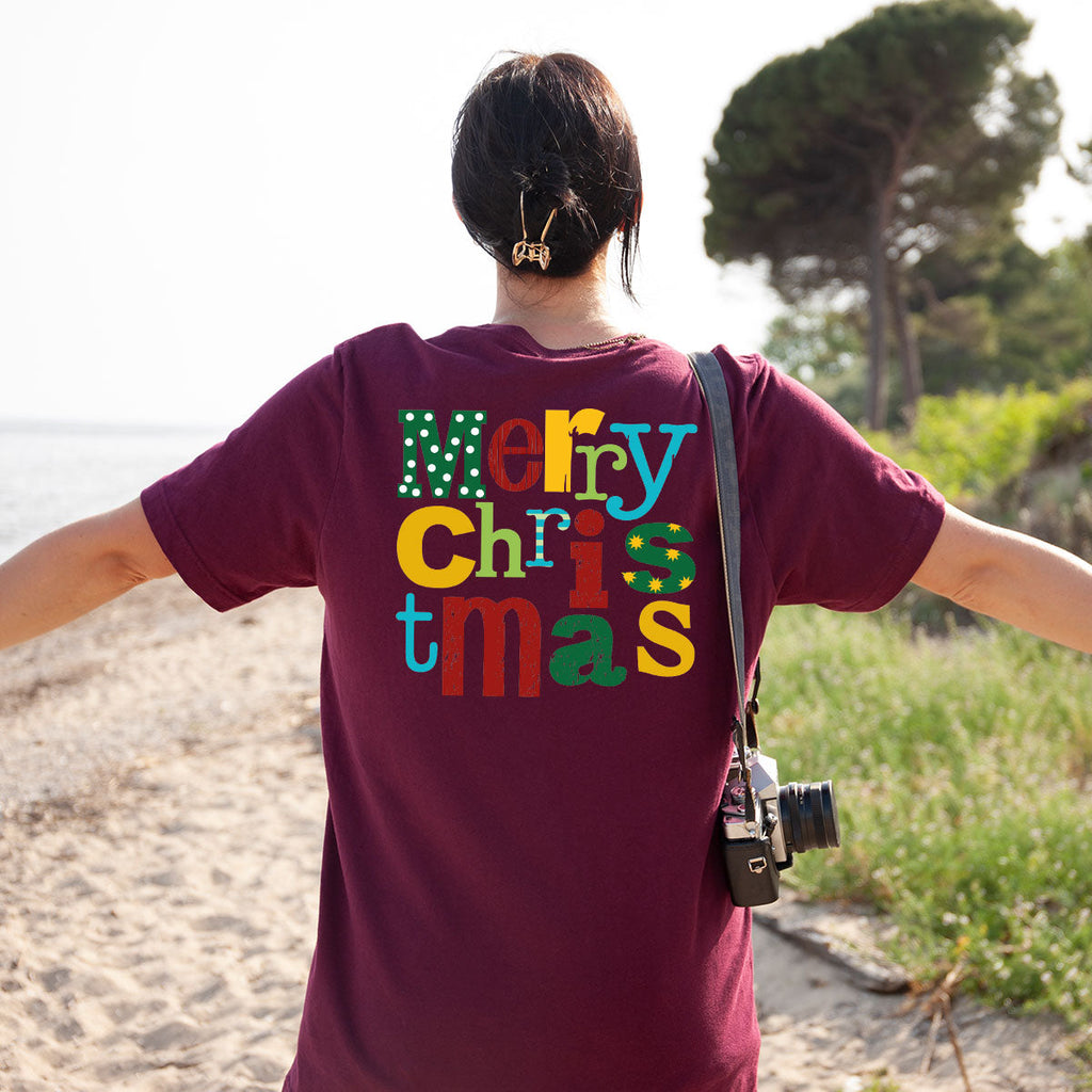 Merry Christmas Shirt, Family 2023 Tee, Xmas T-Shirt product image 14
