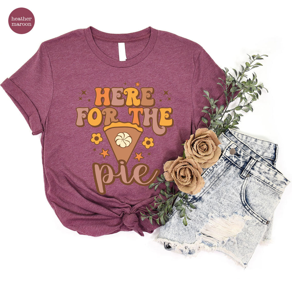 Thanksgiving Pie T-Shirt, Gift For Family, Desing Tee product image 12
