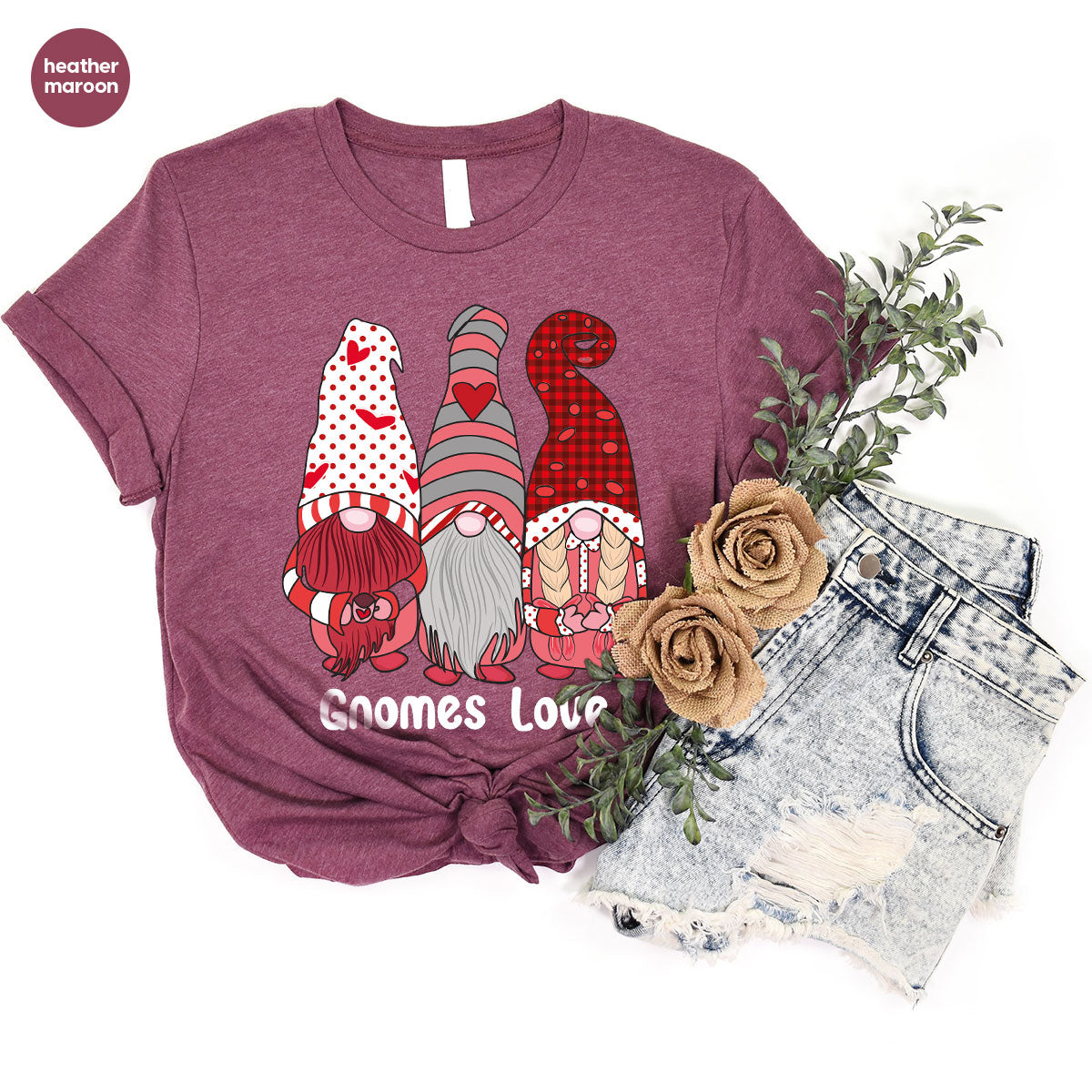 Gnomes Love Shirt, 4ever Best T-Shirt, Valentine's Day 2023 product image 52