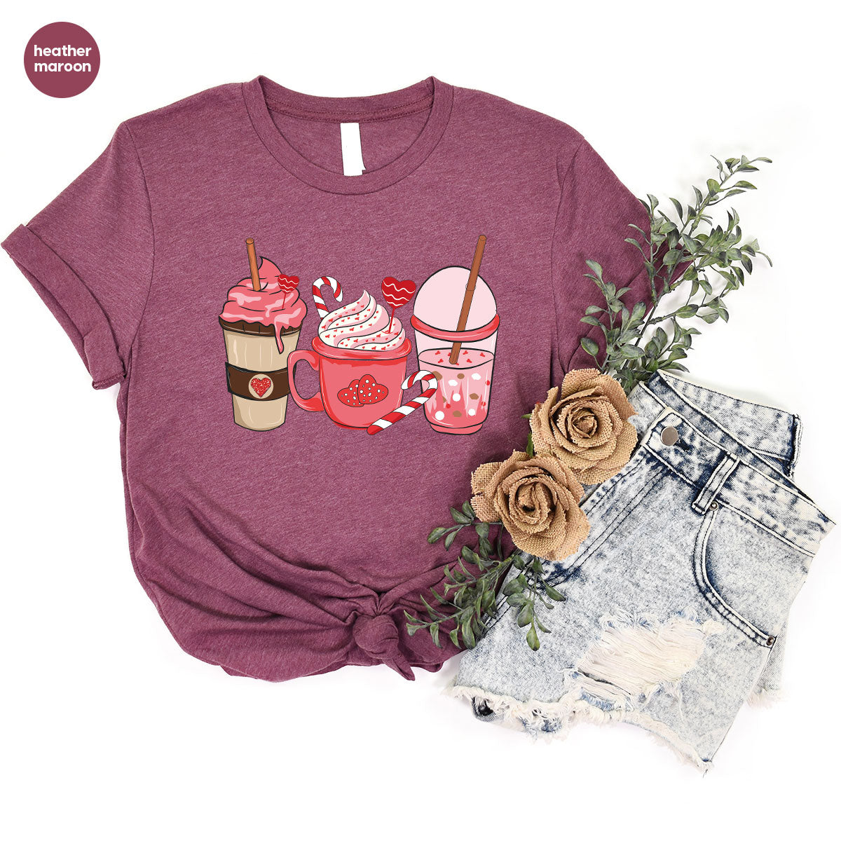 Valentine Drinking Shirt, Valentine's Day Special Gift product image 49