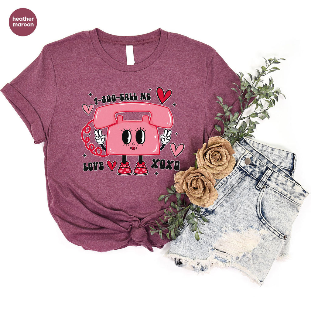 Call Me Lover Shirt, Funny Valentine's Day Cute Love T-Shirt product image 41