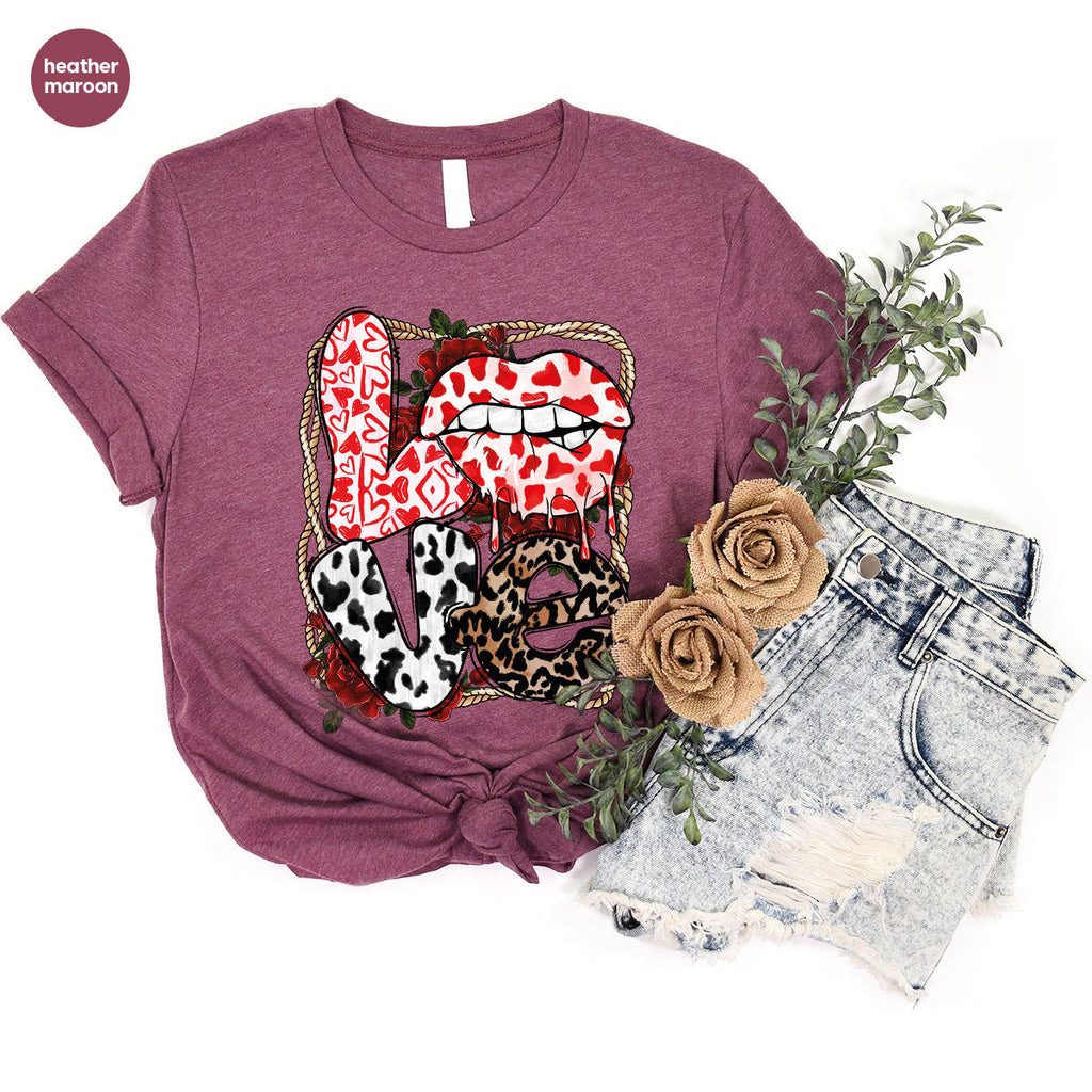 Love Shirt, Lovers Gift, Cool Valentine's Day T-Shirt product image 41