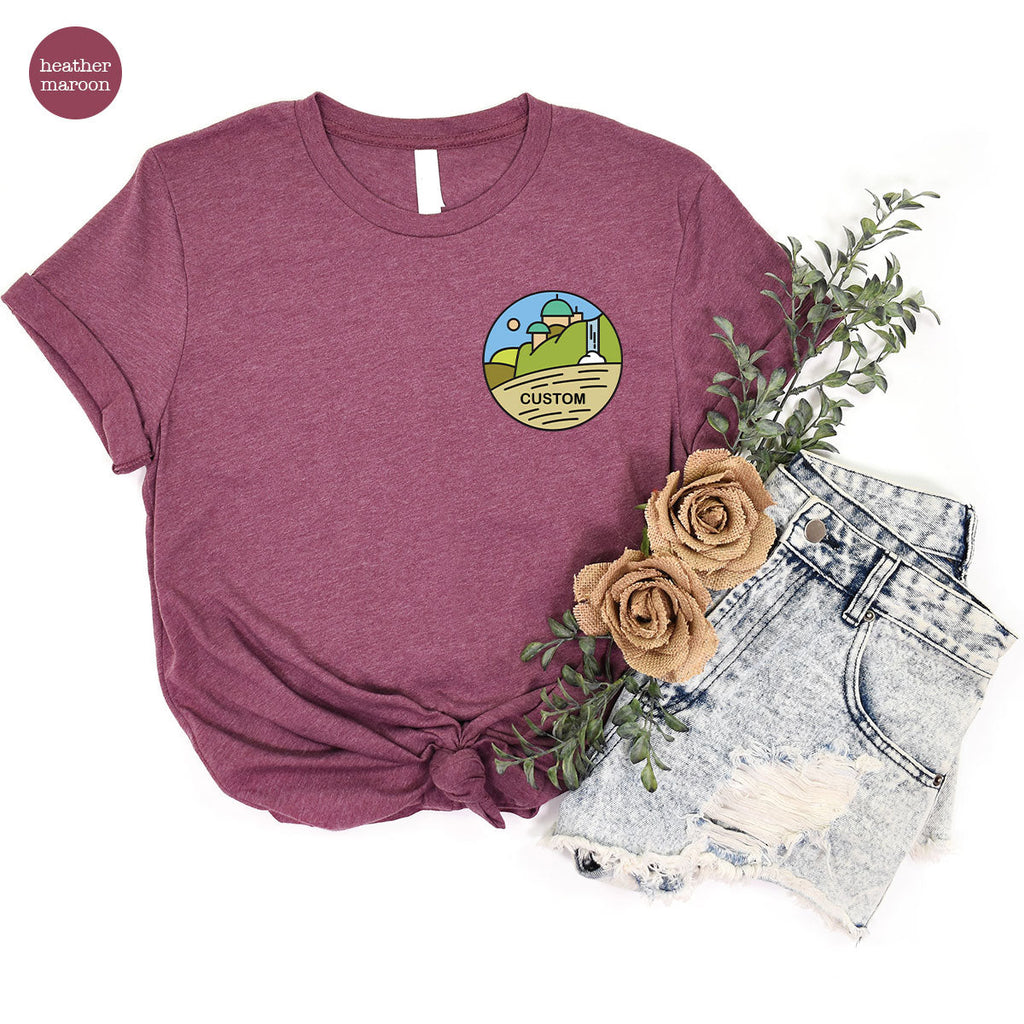 Customizable Planet Shirts, Custom Pocket Galaxy Tees product image 6