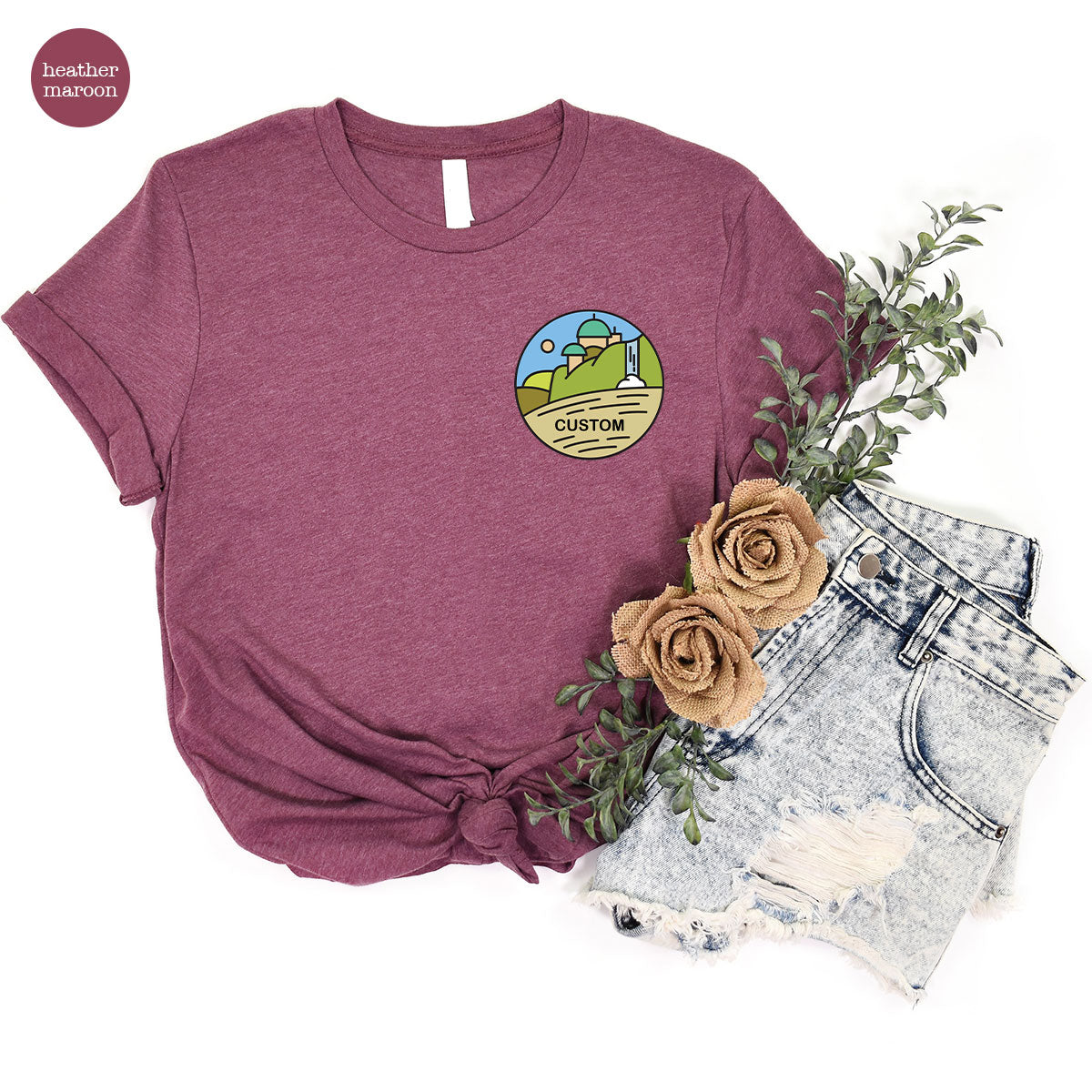 Customizable Planet Shirts, Custom Pocket Galaxy Tees product image 6