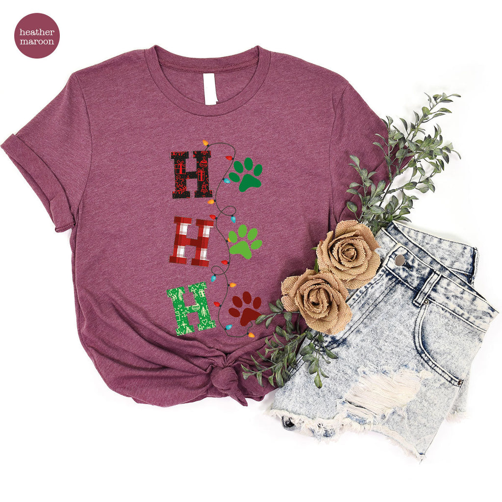 Christmas Cat Shirt, Santa Clause T-Shirt For Mom, Pet product image 25