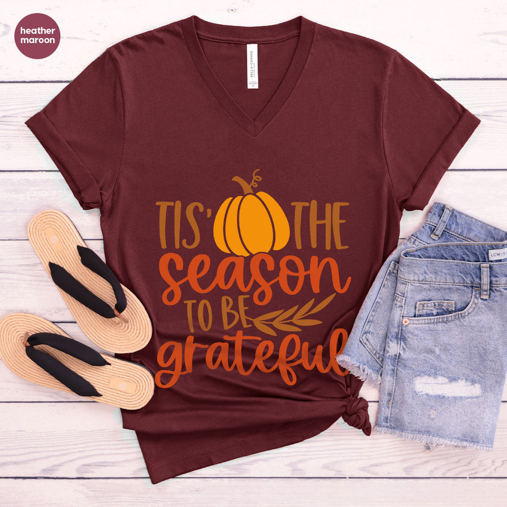 Fall T-Shirt, Autumn Crewneck Sweatshirt, Thanksgiving product image 98