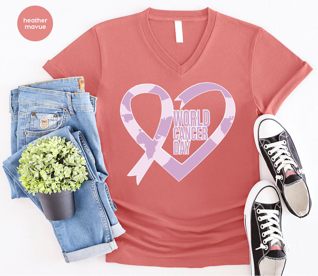 World Cancer Day Gift, T-Shirt, Support Shirt product image 47