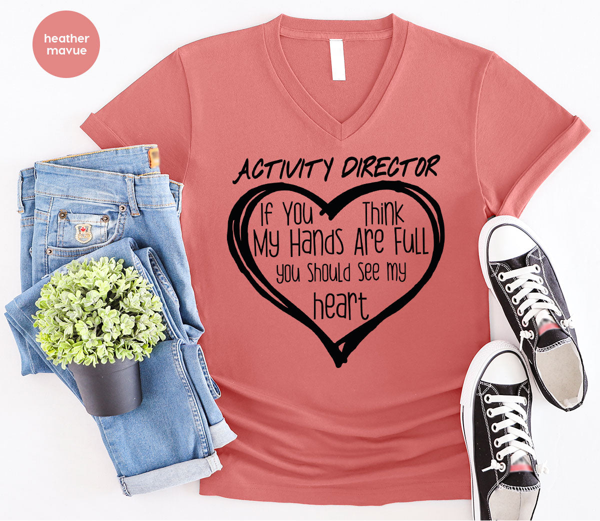 Activity Director Shirt, Love Heart Gift For Couples product image 30