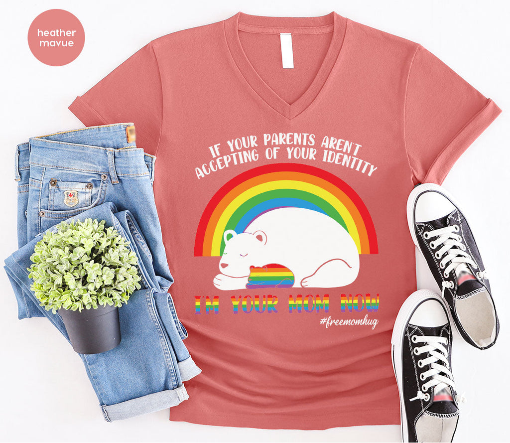 I'm Your Mom Now T-Shirt, Cute LGBT Glory Tee product image 44