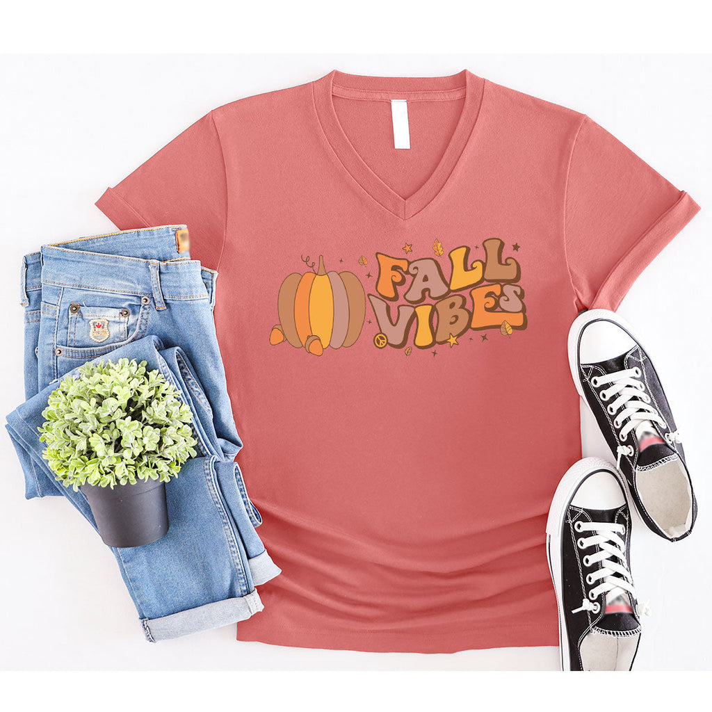 Fall Vibes Shirt, Thanksgiving 2022 T-Shirt, Tee product image 15