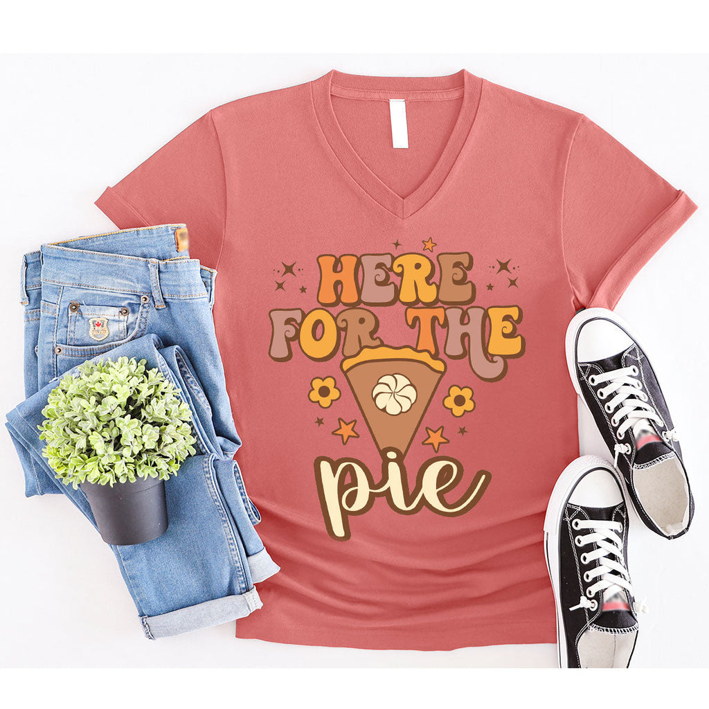 Here For The Pie Shirt, Funny Halloween Cute Hoodie and product image 27