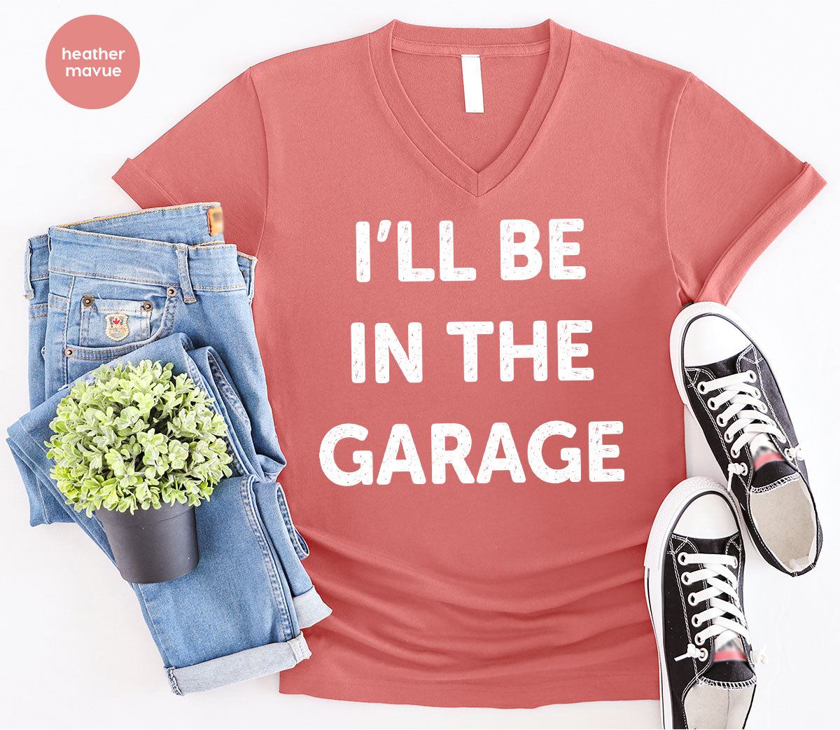 I'll Be In The Garage Shirt, Funny T-Shirt, For Men product image 22