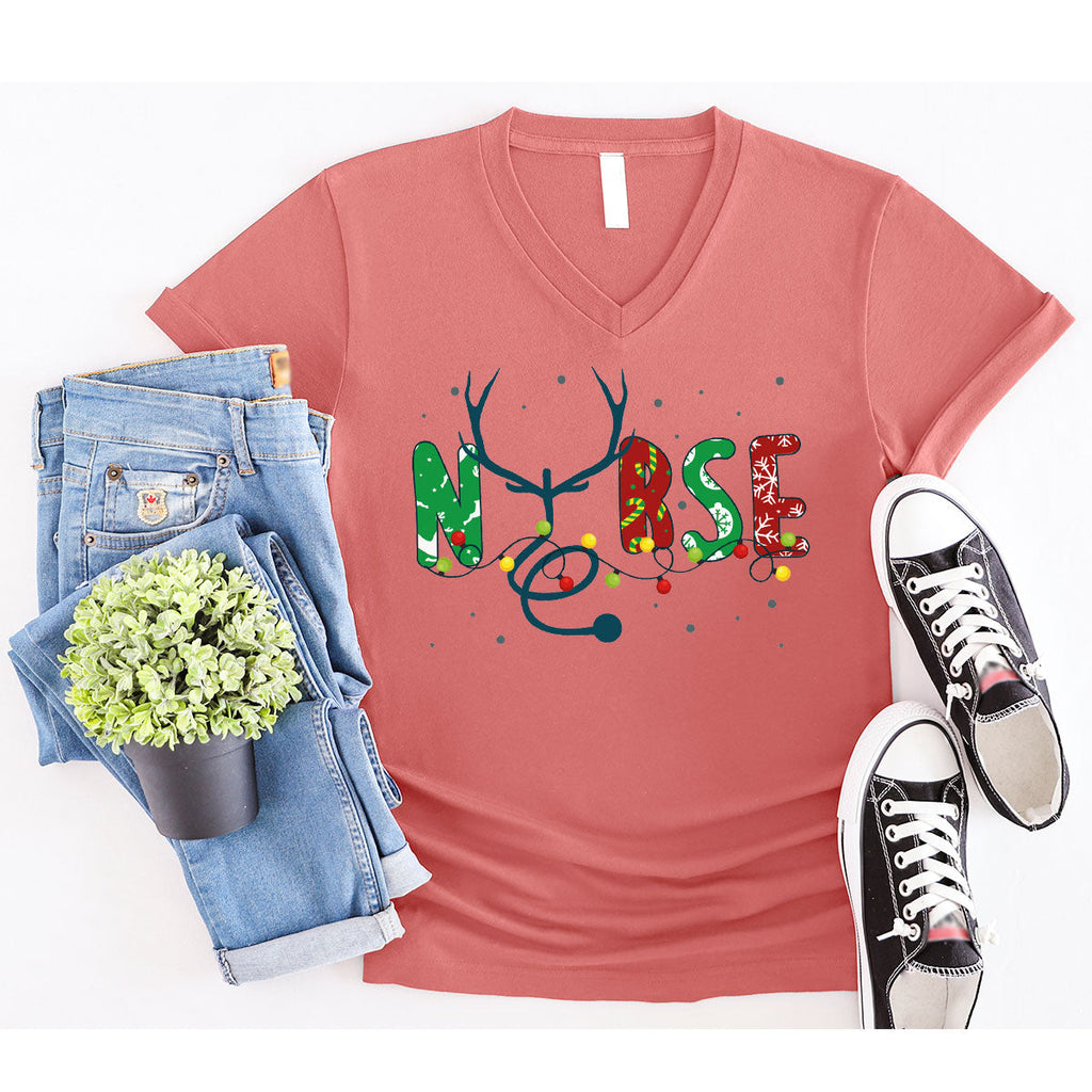 Christmas Nurse Shirt, Health Employee T-Shirt, Gift for product image 17