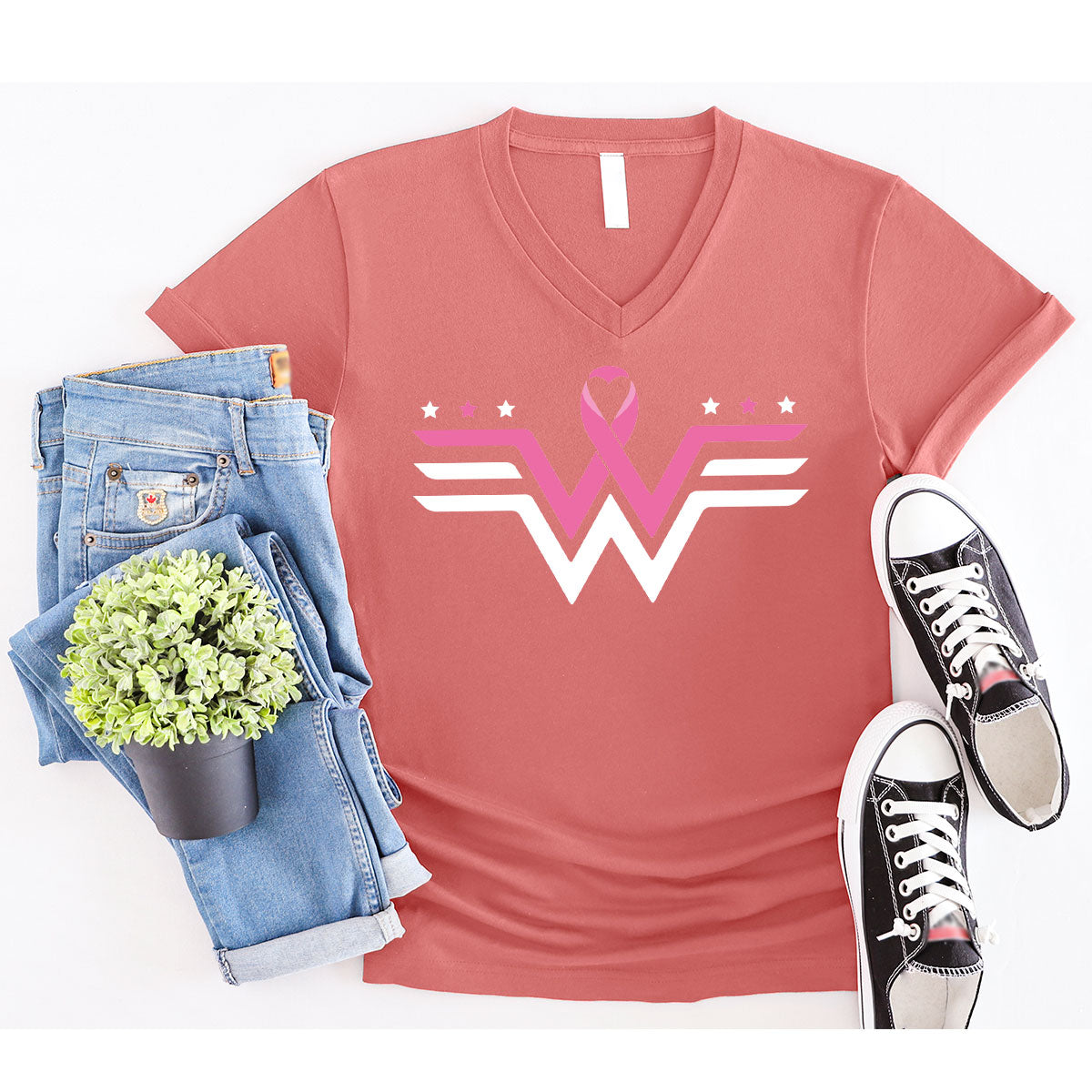 Breeast Cancer Month October Shirt, Gifts for Mom, Breast product image 19