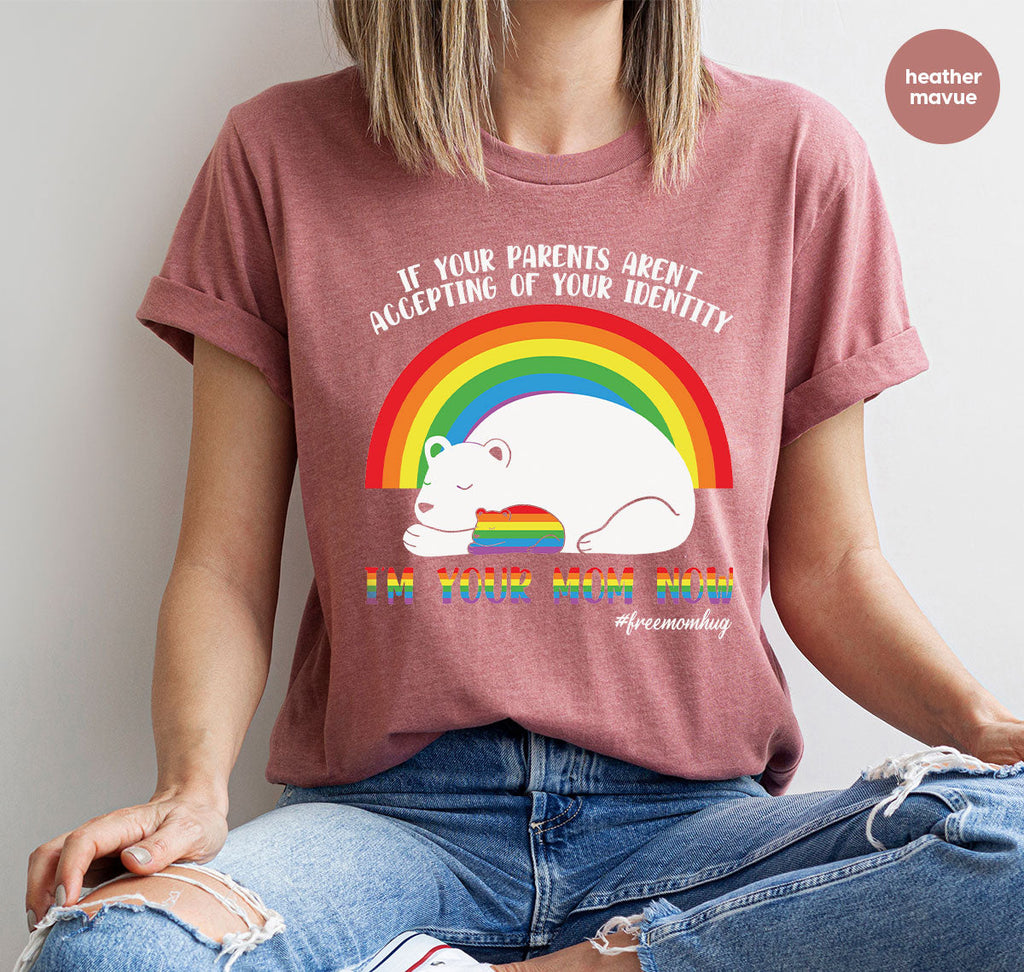 I'm Your Mom Now T-Shirt, Cute LGBT Glory Tee product image 43