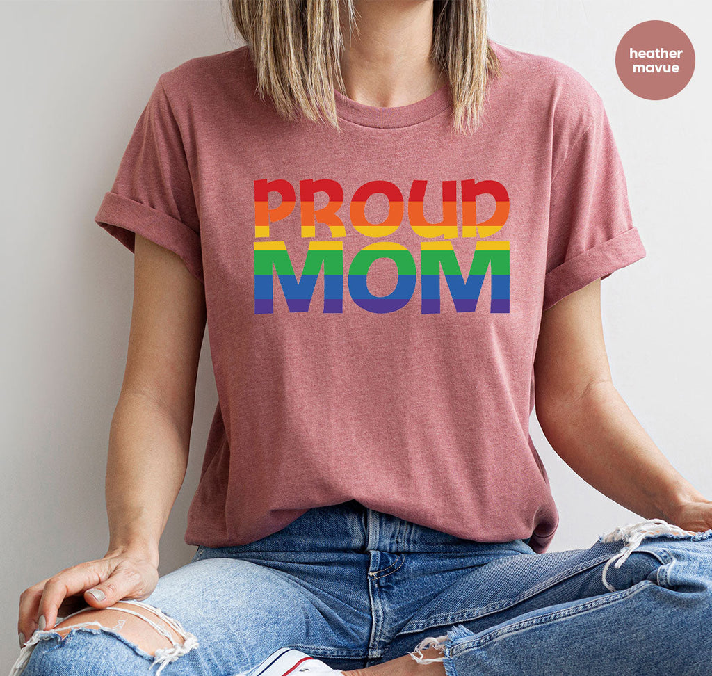 Proud Mom Shirt, LGBT T-Shirt, Tee product image 43