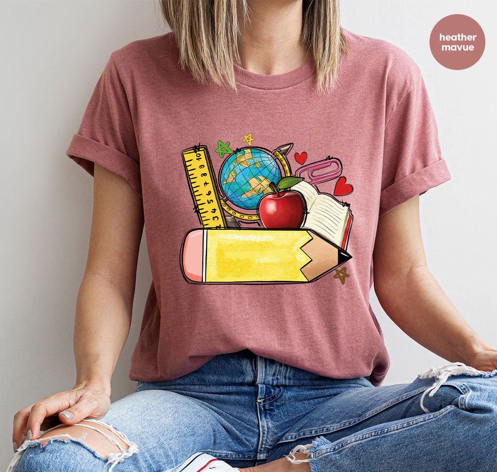 Funny Students Clothing, First Day of School Shirt, New product image 84