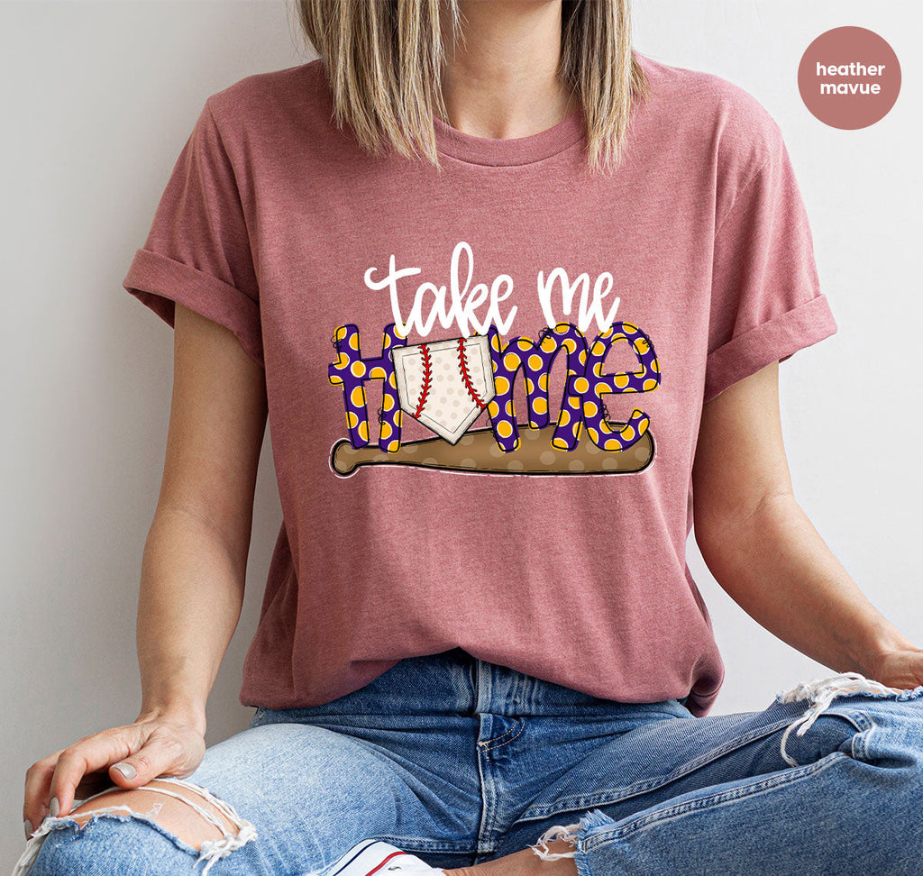 Baseball T-Shirt, Gifts for Her, Mom Outfit, Sister Shirt product image 17