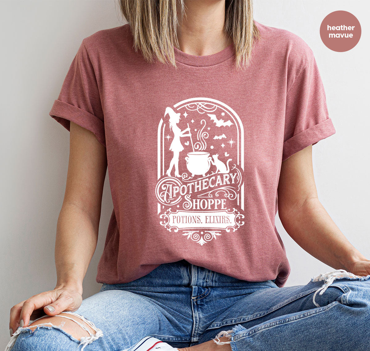 Funny Witch Shirt, Halloween Party Tshirt, Apothecary product image 99