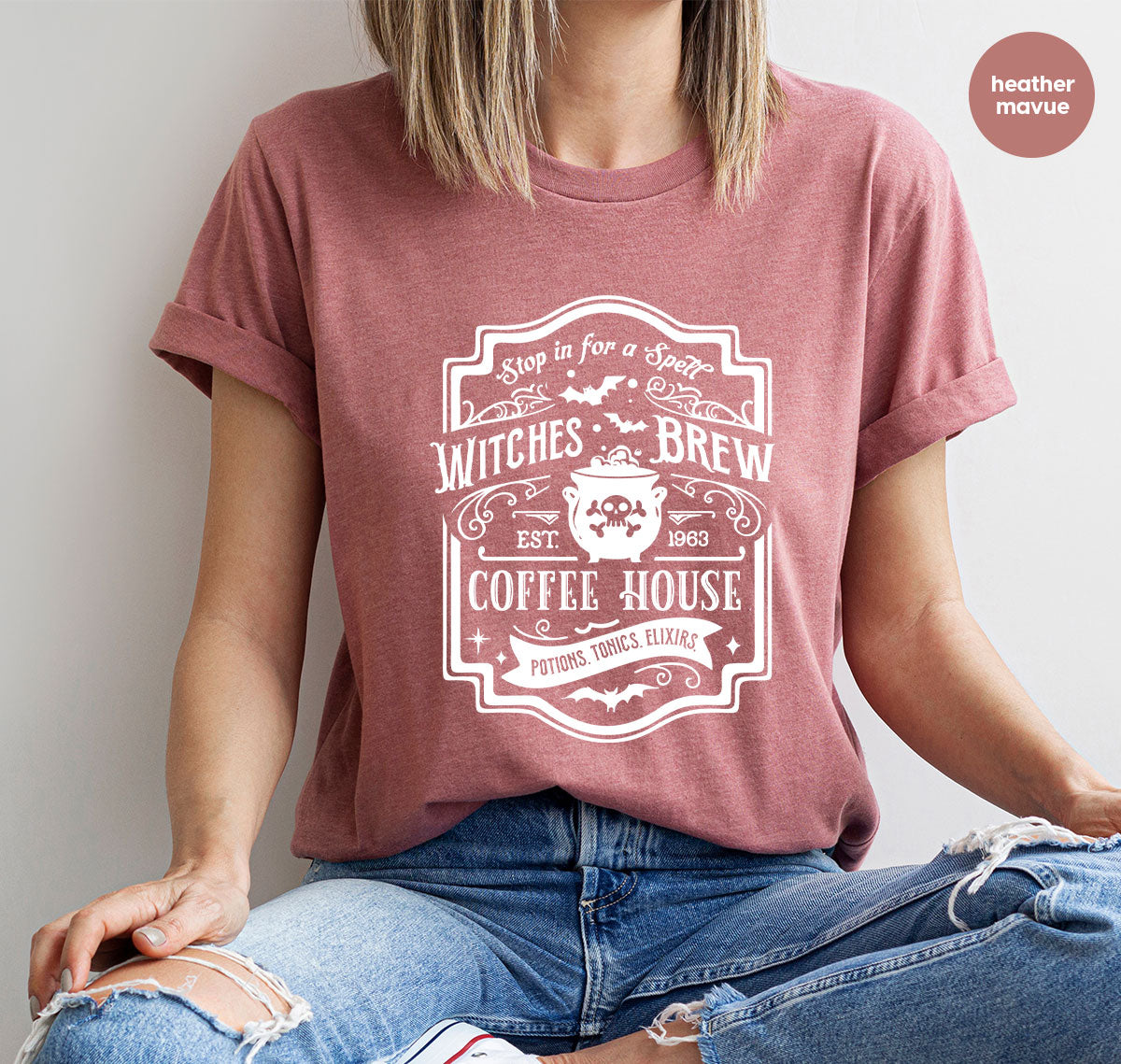 Halloween Shirt, Witchy Gifts, Spooky Season Tshirt, Spell product image 41