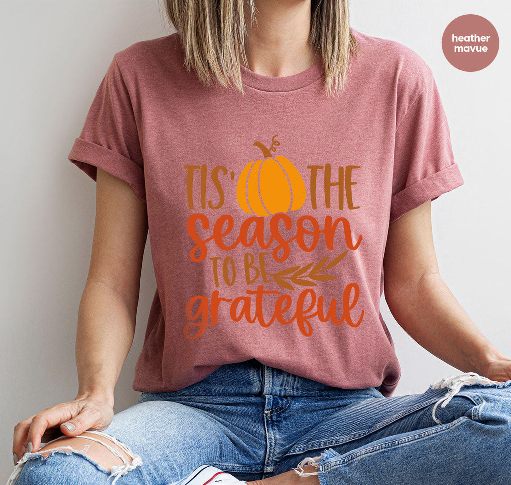 Fall T-Shirt, Autumn Crewneck Sweatshirt, Thanksgiving product image 99