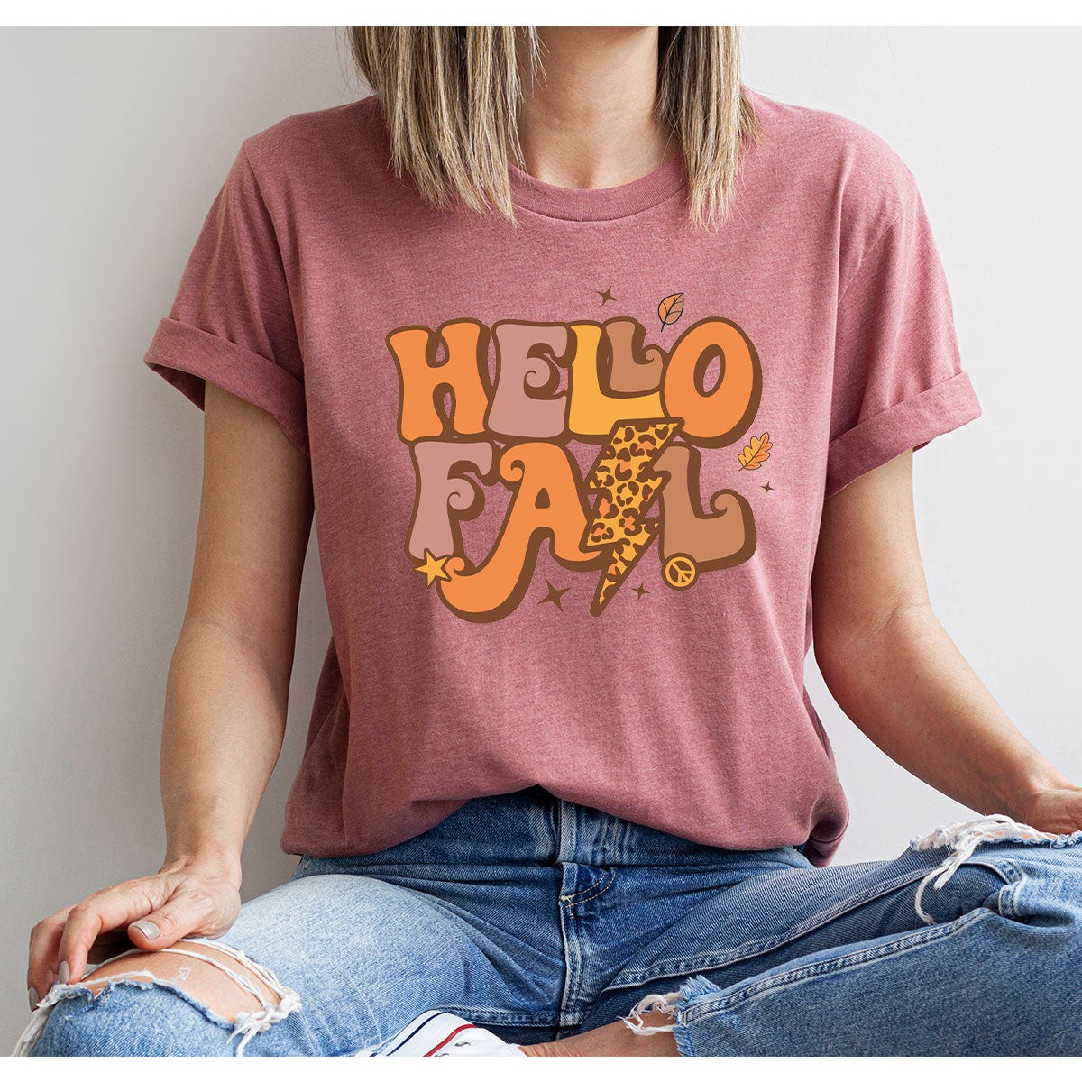 Hello Fall Shirt, Halloween T-Shirt, 2022 Hoodie, Long product image 26