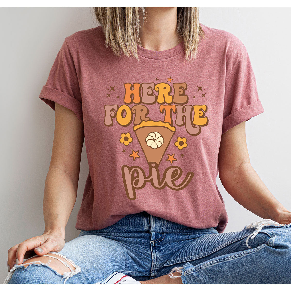 Thanksgiving Pie T-Shirt, Gift For Family, Desing Tee product image 13