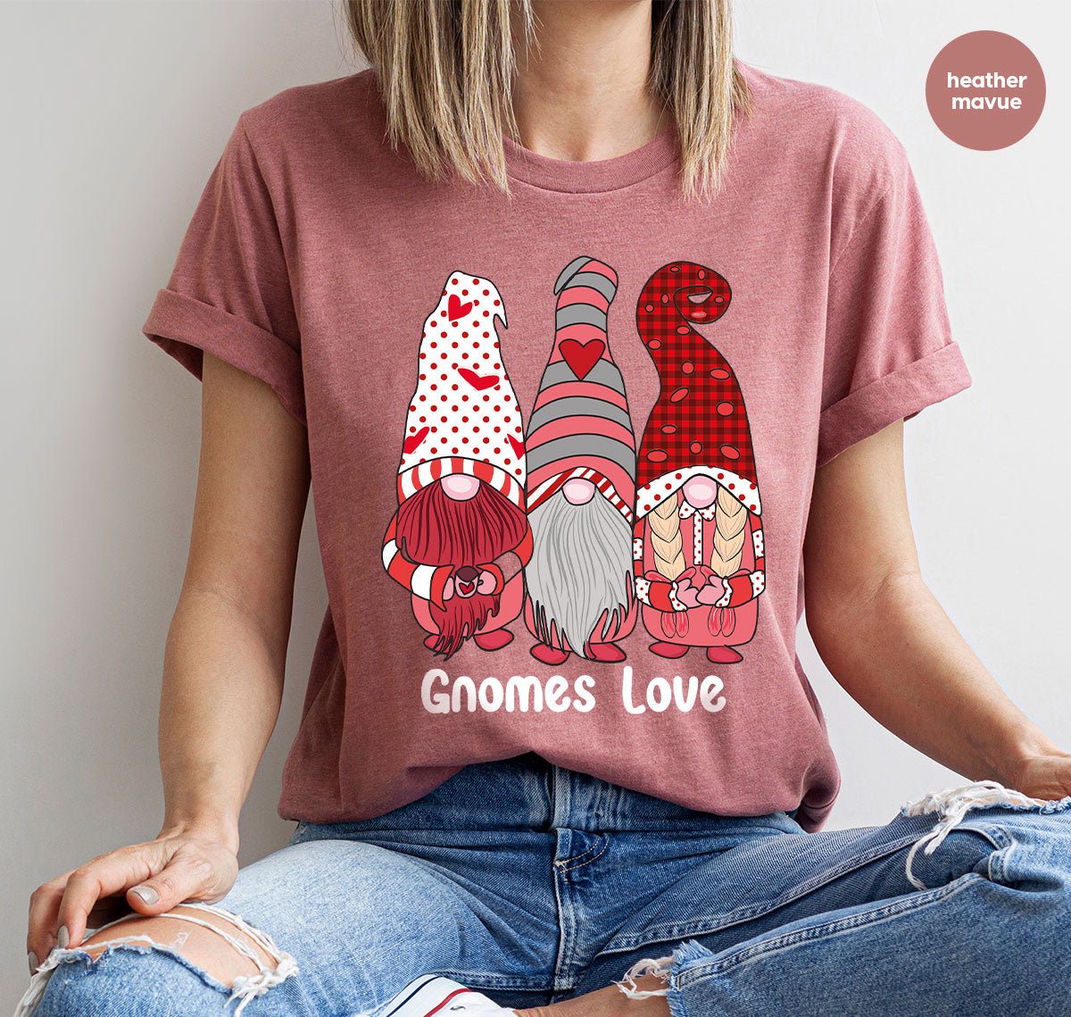Gnomes Love Shirt, 4ever Best T-Shirt, Valentine's Day 2023 product image 53