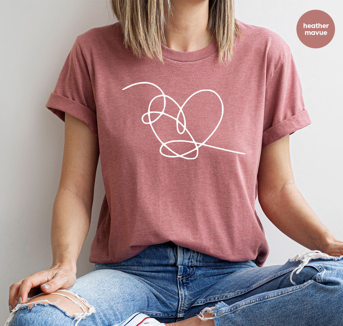 Love Shirt, 2023 Valentine's Day Women Gift, Men's product image 47