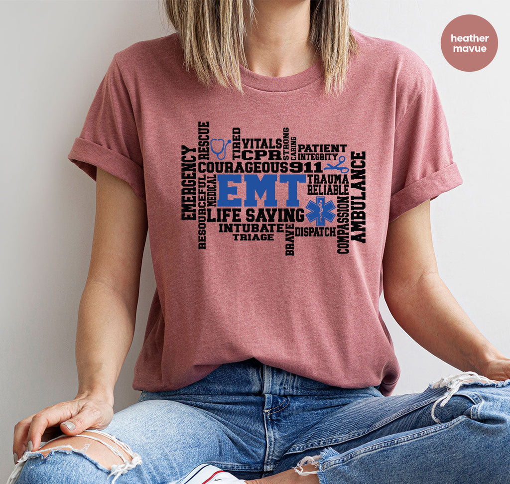 EMT Shirt, Gift For Paramedics, Life Saving T-Shirt product image 42