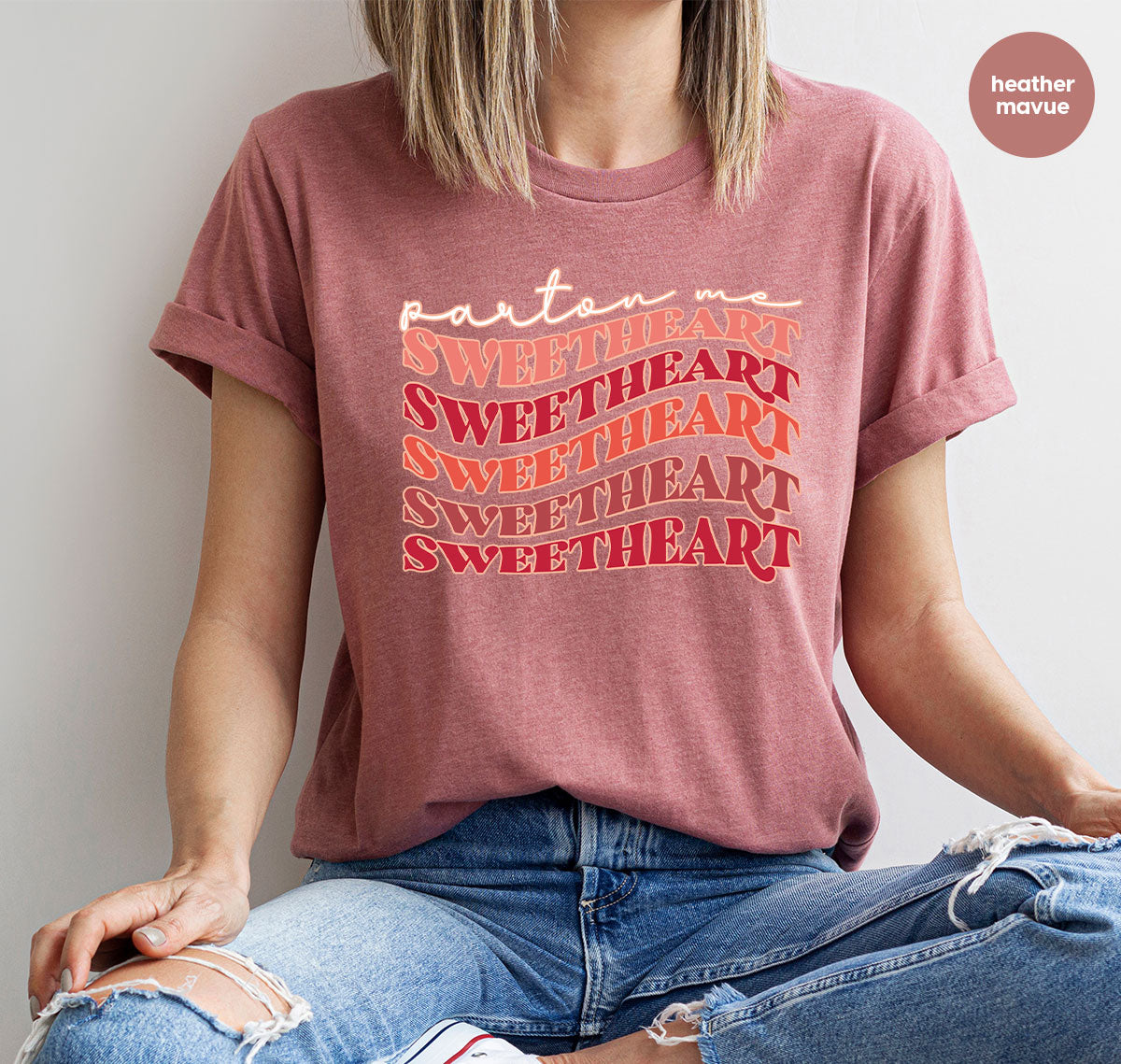 Sweetheart T-Shirt, Valentine's Day Shirt, 2023 Gift product image 39