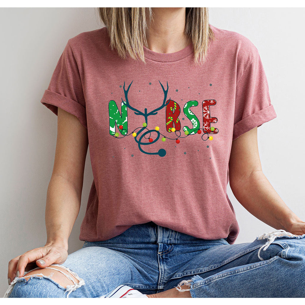 Christmas Nurse Shirt, Health Employee T-Shirt, Gift for product image 16