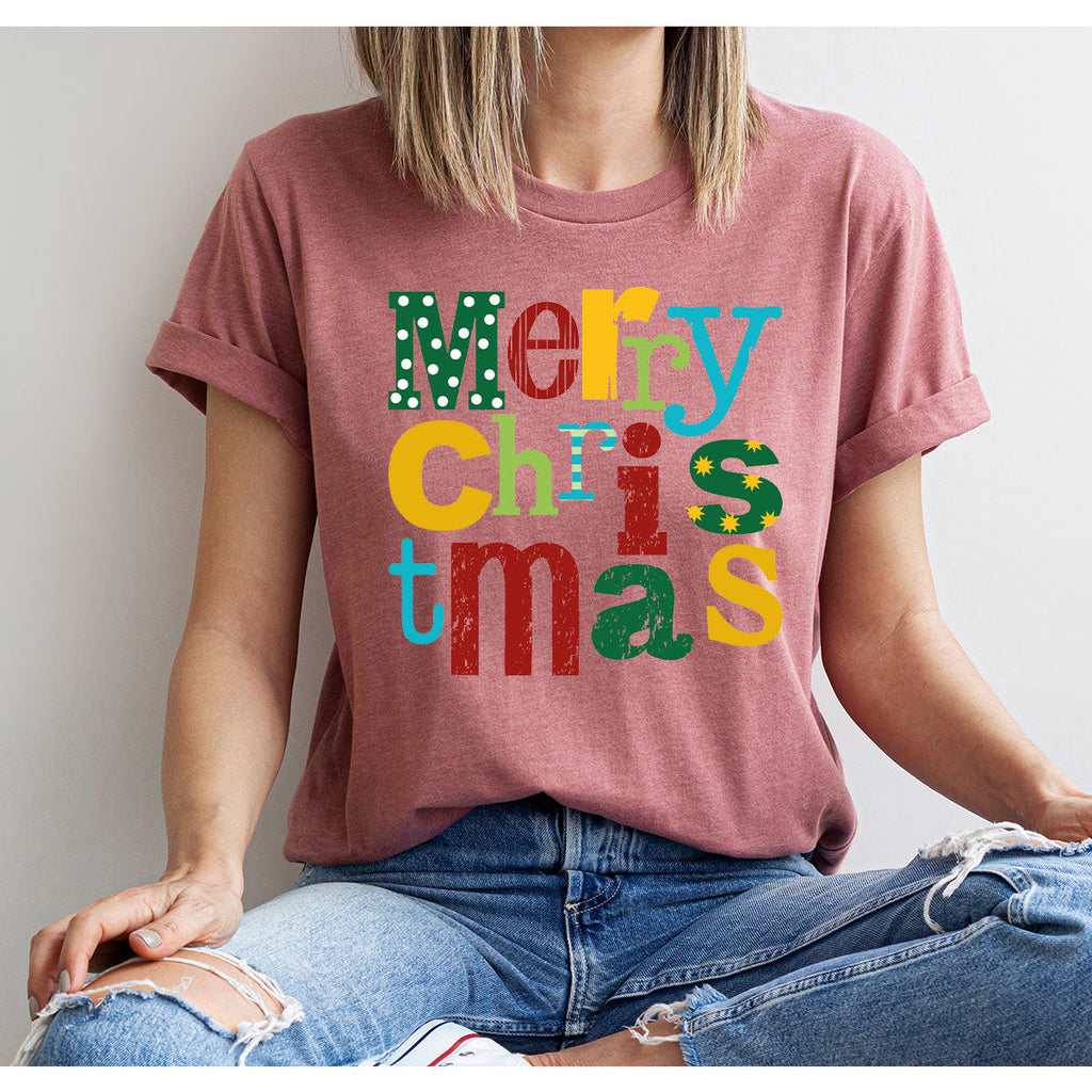 Merry Christmas Shirt, Family 2023 Tee, Xmas T-Shirt product image 16