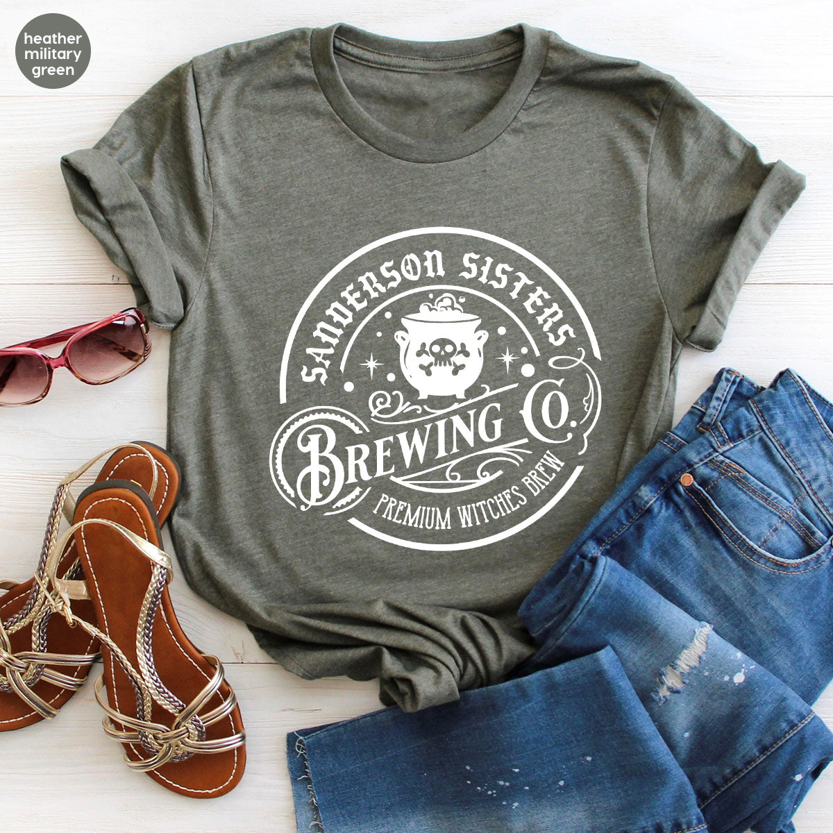Witches Brew T-Shirt, Witchy Gifts for Her, Halloween product image 25