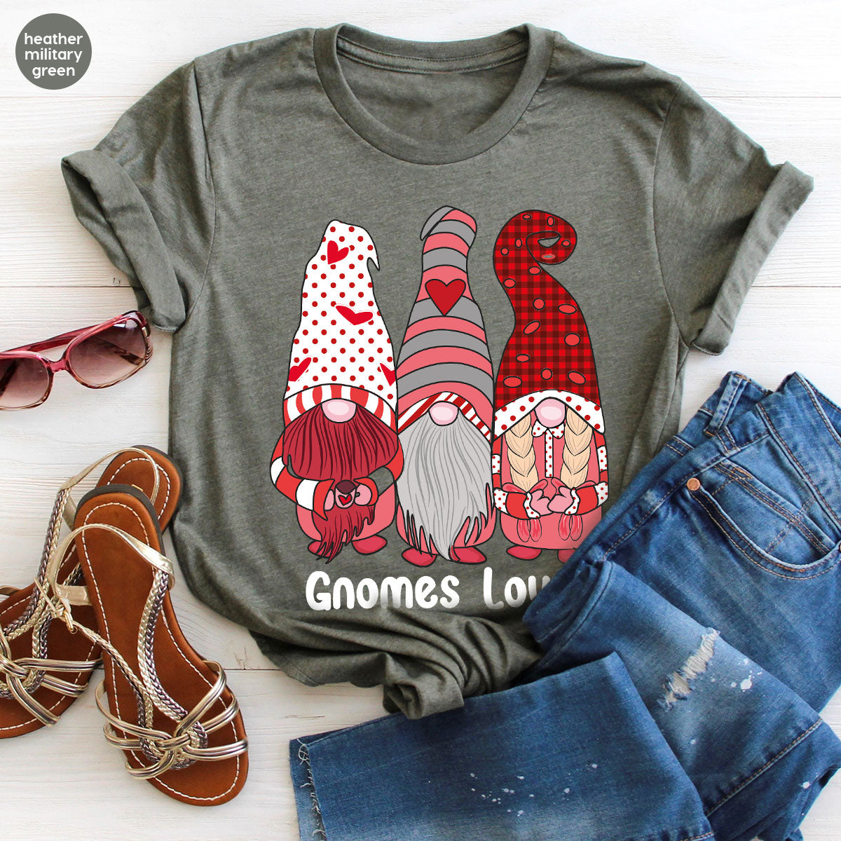 Gnomes Love Shirt, 4ever Best T-Shirt, Valentine's Day 2023 product image 55