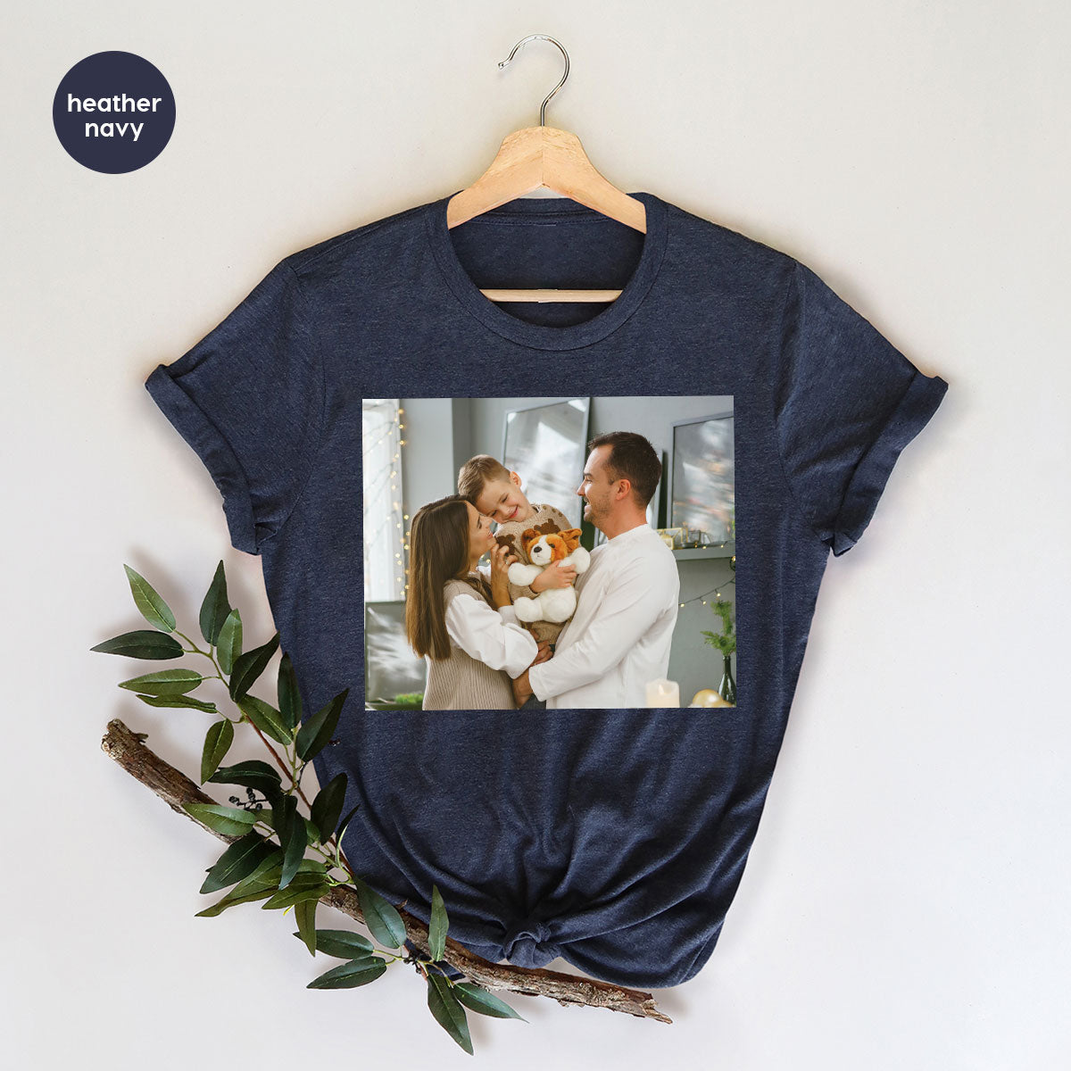 Custom Family T-Shirt, Customizable Photo Shirt, Baby Tee, product image 36