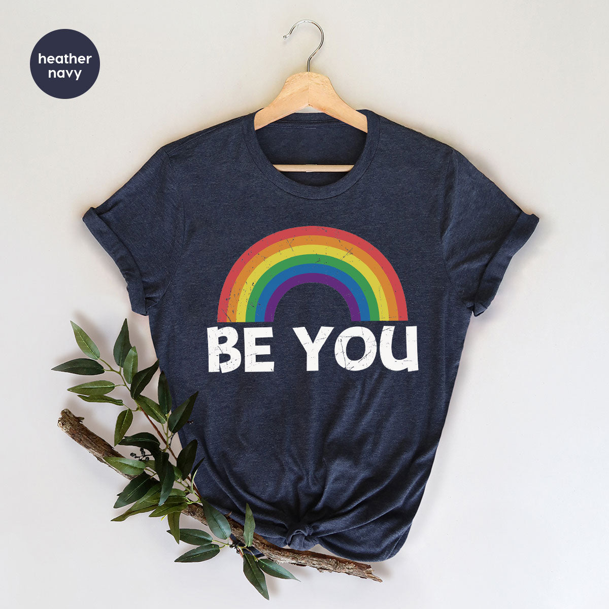 Rainbow T-Shirt, Be You Shirt, LGBT Pride product image 40