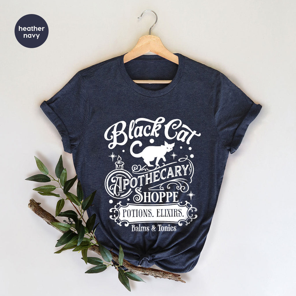 Halloween Party T-Shirt, Spooky Sweatshirt, Gifts, Cat product image 22