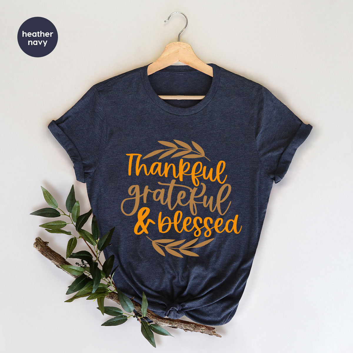 Fall Tshirt, Autumn Clothing, Gift for Her, Happy product image 19