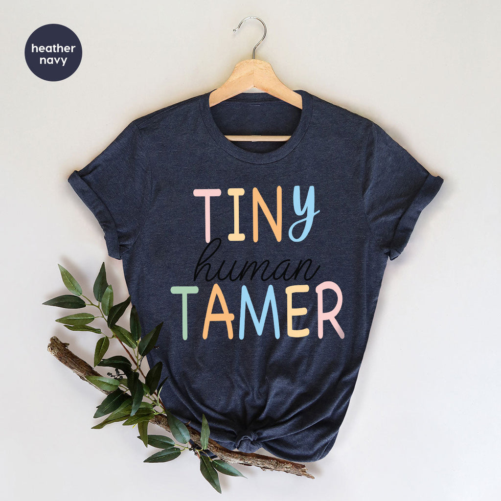 Teacher Shirt, Tiny Human Tamer, Kindergarten Preschool product image 123