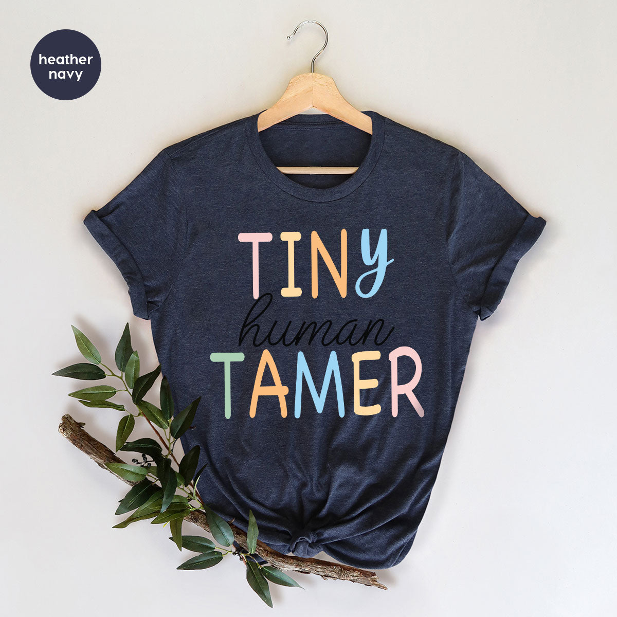 Teacher Shirt, Tiny Human Tamer, Kindergarten Preschool product image 123